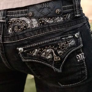 Miss Me Black Skinny